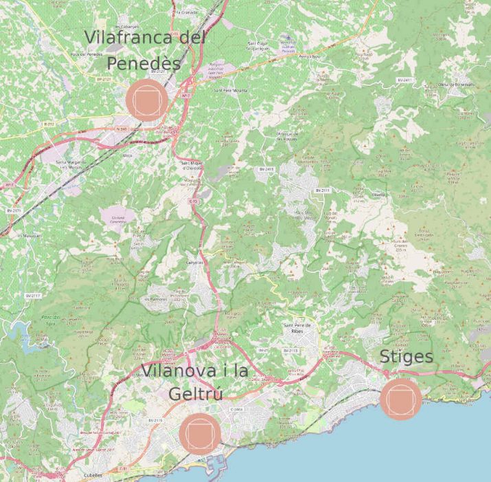 carte vilafranca vilanova stiges